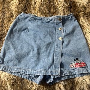 Mickey skort size small